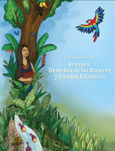Cartilla educativa Bosques, Derechos de las muejres y CC CEPLAES-RFN (2013)
