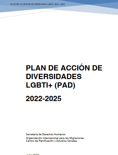Plan de Acción de Diversidades LGBTI+ (PAD) 2022-2025
